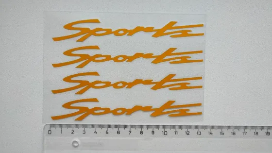 Наклейки на ручки, диски авто 13.4 см Спорт светоотражающая Тюнинг авто. Київ