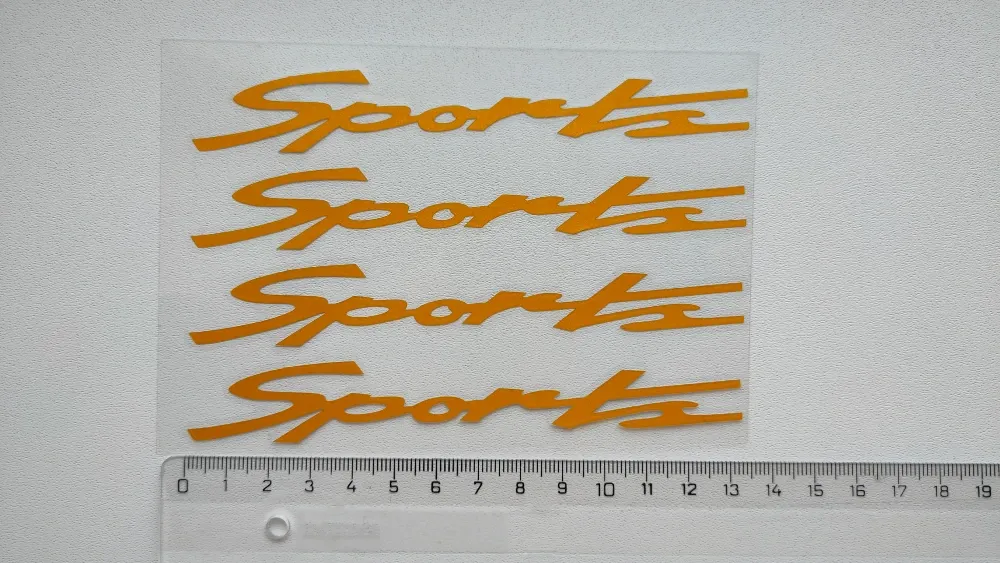 Наклейки на ручки, диски авто 13.4 см Спорт светоотражающая Тюнинг авто. Київ - фото 6