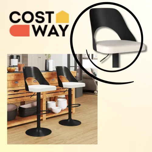 Барні стільці Navare комплект із двох стільців для кухні та барної стійки Київ - фото 4