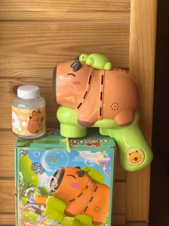 Пистолет детский автоматический пистолет пулемёт для мыльных пузырей AND 363-66 Коломыя