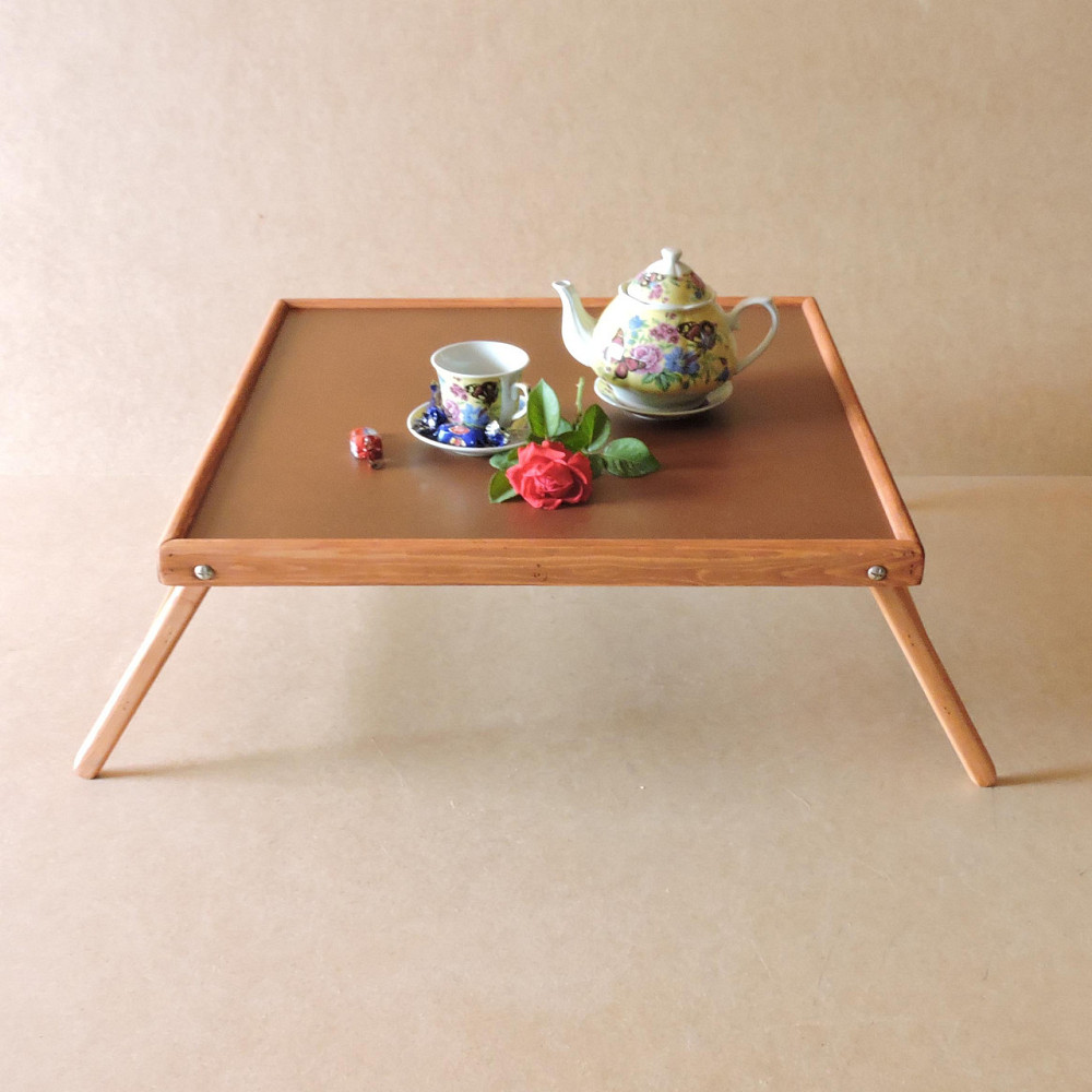 Столик-піднос для сніданку "Вірджинія" шафран Миколаїв - фото 4