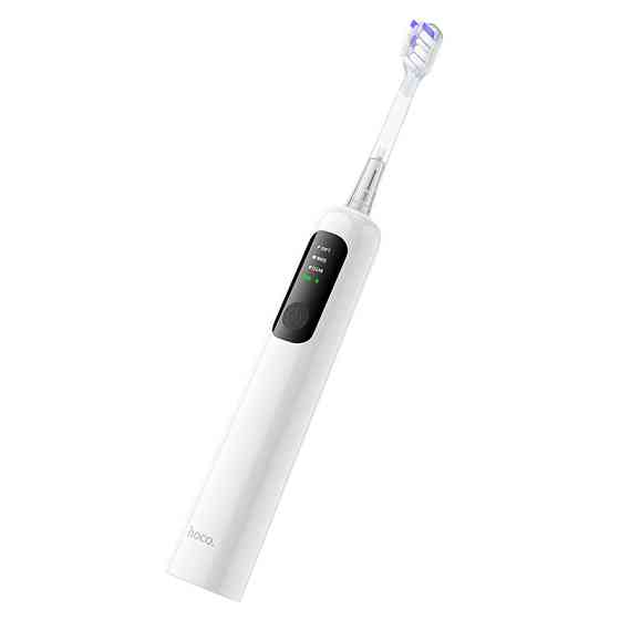 Електрична зубна щітка HOCO HP64 Acoustic wave electric toothbrush White Одеса