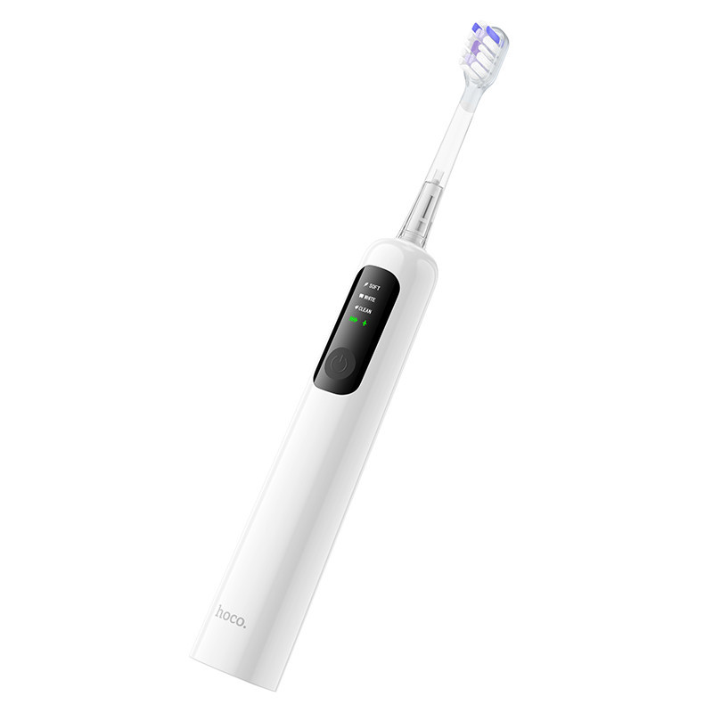 Електрична зубна щітка HOCO HP64 Acoustic wave electric toothbrush White Одеса - фото 1