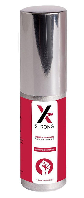 Стимулирующий спрей X-strong penis power spray, 15 ml Sex Aura Киев - изображение 2