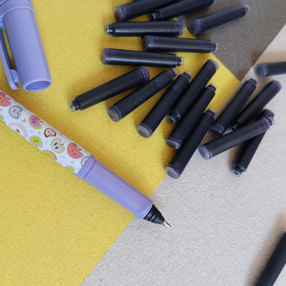 Капсулы чернильные синие к ручке Schneider Киев - изображение 3