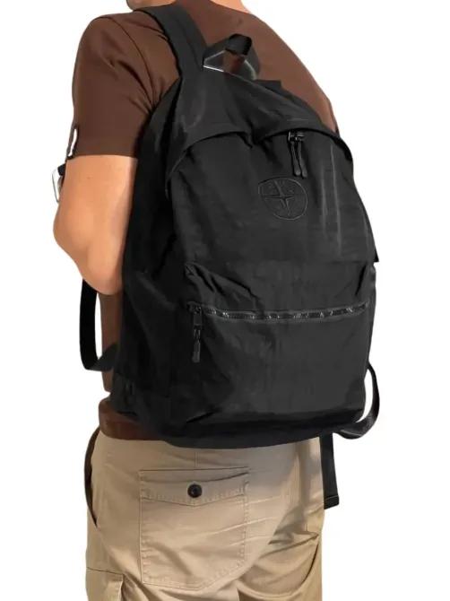 Рюкзак Stone Island nylon чорний Запоріжжя - фото 1