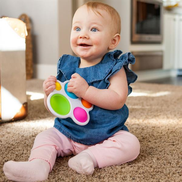 Іграшка-антистрес Fat Brain Toys dimpl Натисни на кулю (F192ML) Харків - фото 5