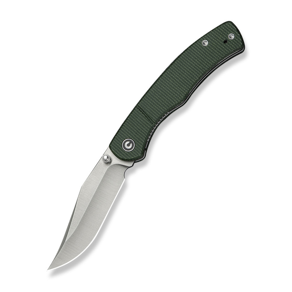 Ніж складаний кишеньковий Civivi Clingman, (7.6 см) Nitro-V / Micarta темно-зелений Київ - фото 1