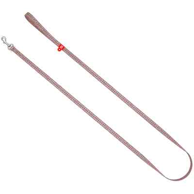 Поводок для кошек WAUDOG Re-cotton светоотражающий XS 200х1 см коричневый (16446) Винница