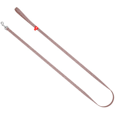 Поводок для кошек WAUDOG Re-cotton светоотражающий XS 200х1 см коричневый (16446) Винница - изображение 2