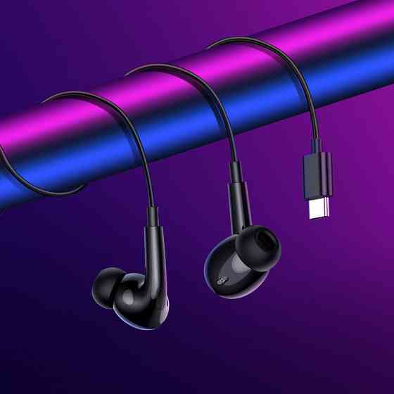 Навушники BOROFONE BM100 Pro з мікрофоном Type-C чорні Київ