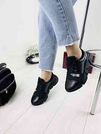 VLADEKS Кросівки жіночі VLADEKS 1074 чорні (весна-осінь, шкіра натуральна) (3180) лише 38р. Коломия