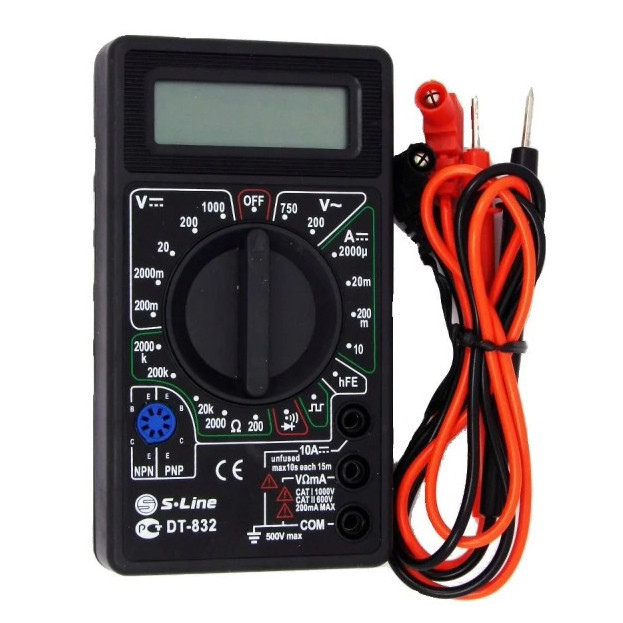 Мультиметры цифровые Digital DT-832, Современный мультиметр, Мультиметр LV-315 электрического тока Киев - изображение 9