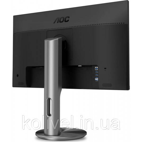 TFT 27" AOC Q2790PQE, IPS, QHD, D-SUB, HDMI, DP, USB, Pivot, чорний з срібн. (Q2790PQE) Київ - фото 5