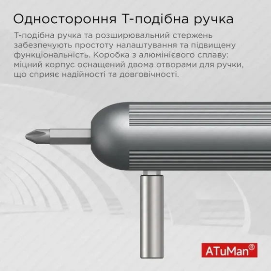 Отвертка с комплектом бит Xiaomi Duka ATuMan X-Mini Screwdriver Set Киев