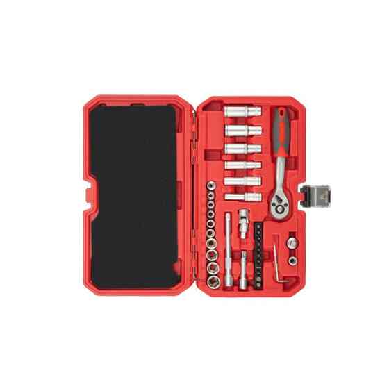 Набір інструментів 1/4" 36од (ET-6036SP) INTERTOOL ET-9036 Київ