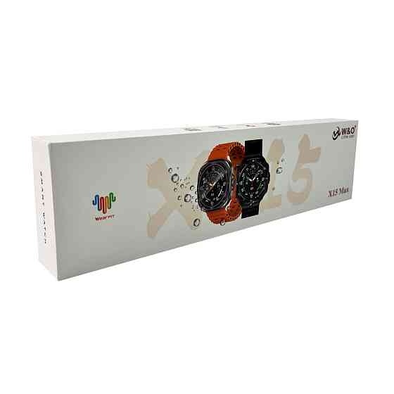 Смарт-годинник W&O X15 Max 38mm, оранжевый Киев