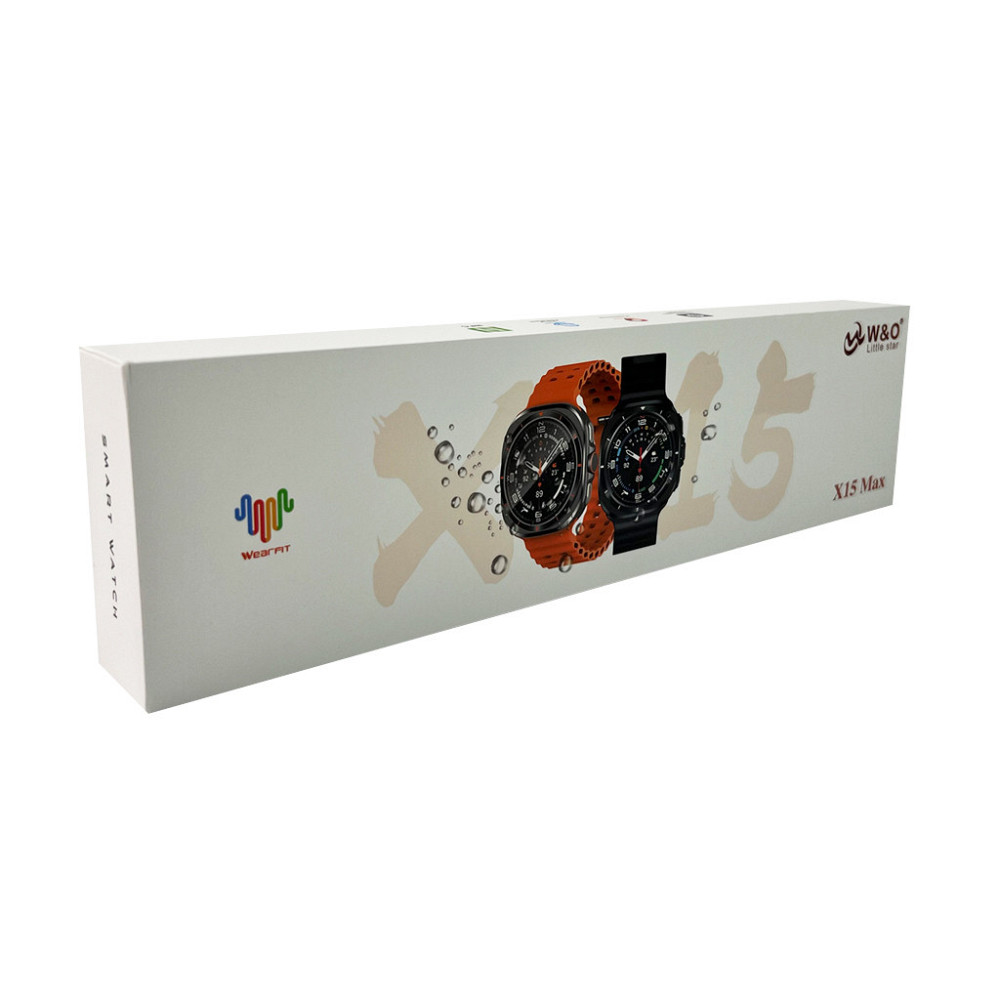 Смарт-годинник W&O X15 Max 38мм, Orange Київ - фото 5