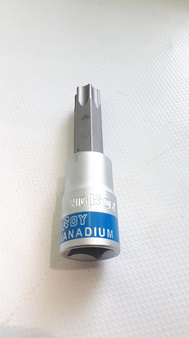 Головка з битою TORX T60 80мм 1/2" KingRoy 31956-T60 Винница - изображение 1