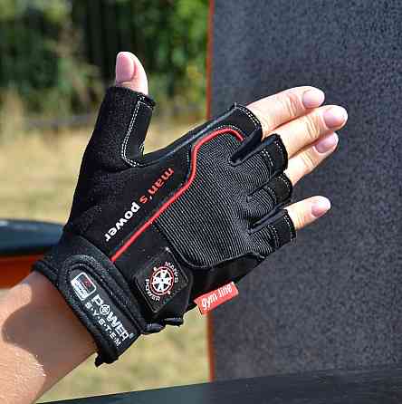 Рукавички для фітнесу Power System PS-2580 Man’s Power Black XS Кам'янське
