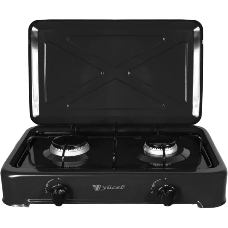 Плита газовая настольная YUCEL O-200-LPG black Киев - изображение 1