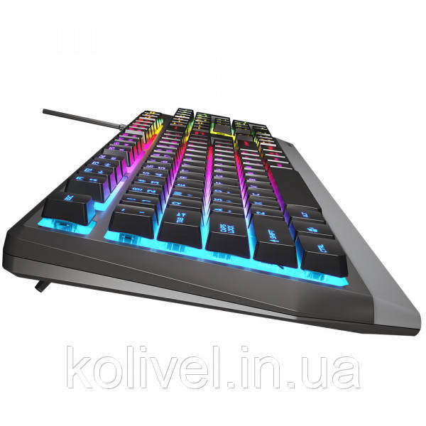 Клавіатура ігрова Genesis Rhod 300 RGB Backlight 104 USB чорна (NKG-1823) Киев - изображение 7