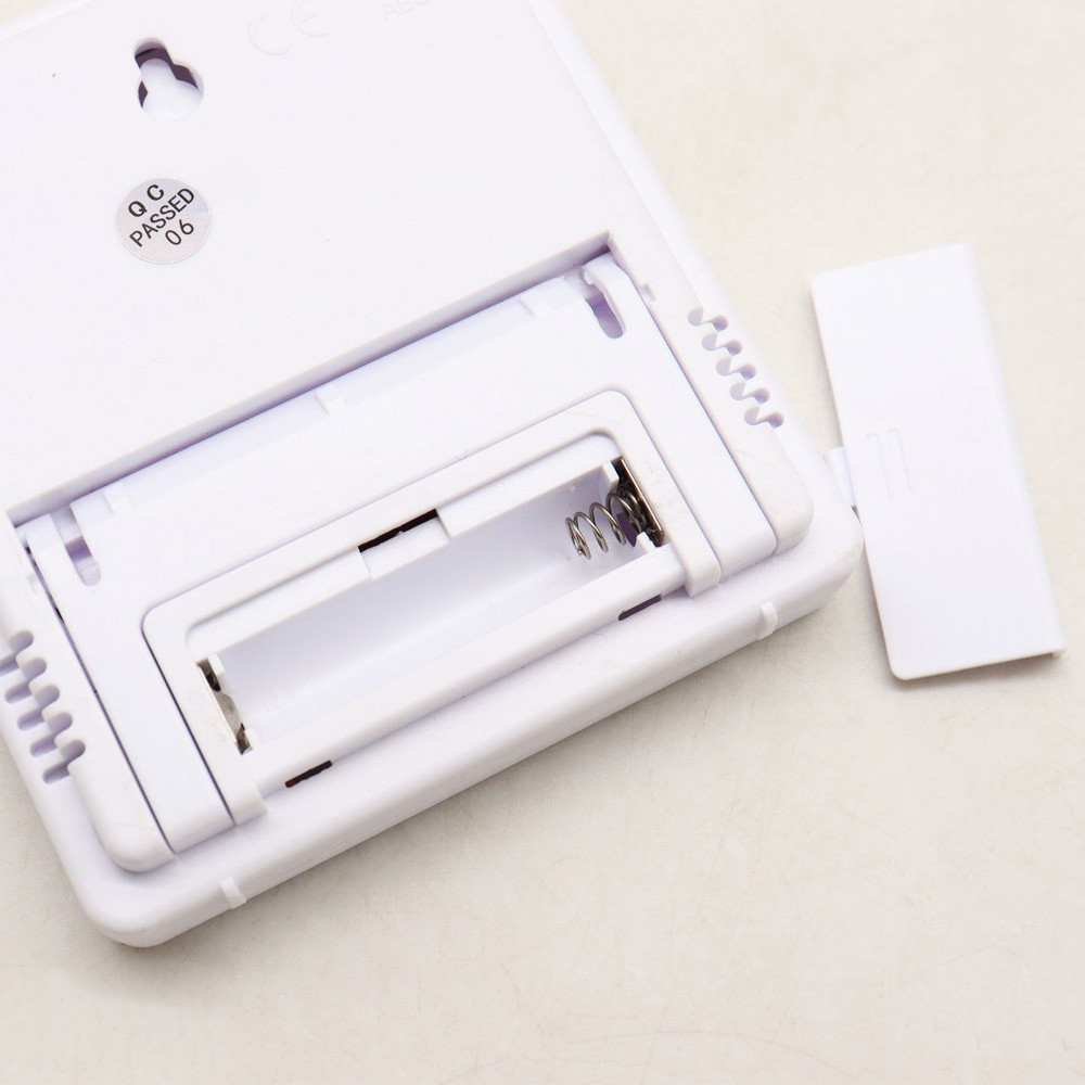 Електронний кімнатний Термометр / Цифровий термометр з годинником / Настільний термометр-гігрометр з будильником Київ - фото 9