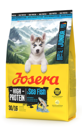 Сухой корм Josera High Protein Junior Sea Fish (Йозера Хай Протеин Юниор) для щенков всех пород с морской рыбой, 3 кг Винница