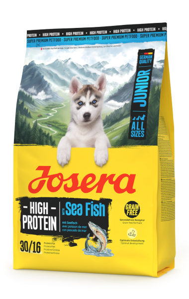 Сухой корм Josera High Protein Junior Sea Fish (Йозера Хай Протеин Юниор) для щенков всех пород с морской рыбой, 3 кг Винница - изображение 1