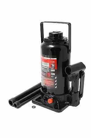 Домкрат 50т (260-415мм) пляшковий з клапаном та додатковим ремкомплектом Одесса