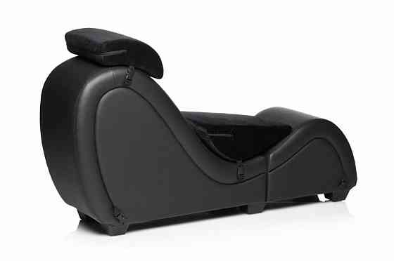 Секс-крісло з подушками Master Series Kinky Sex Lounge with Cushions — Black Sex Aura Київ