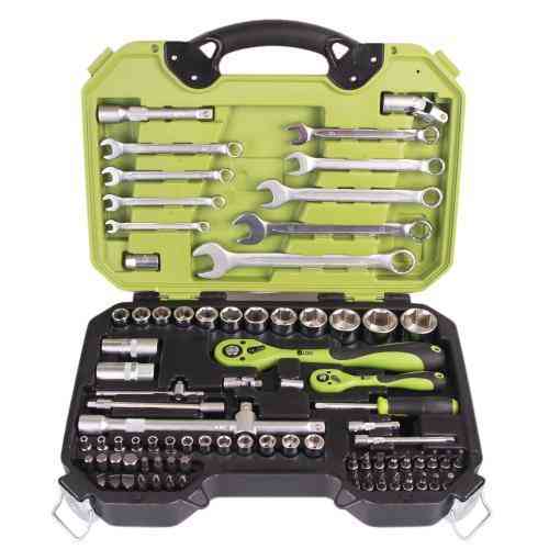 Універсальний набір головок і ключів 1/4" & 1/2",  82 предмета. Alloid  (TS-82) Одеса