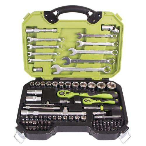 Універсальний набір головок і ключів 1/4" & 1/2",  82 предмета. Alloid  (TS-82) Одеса - фото 1