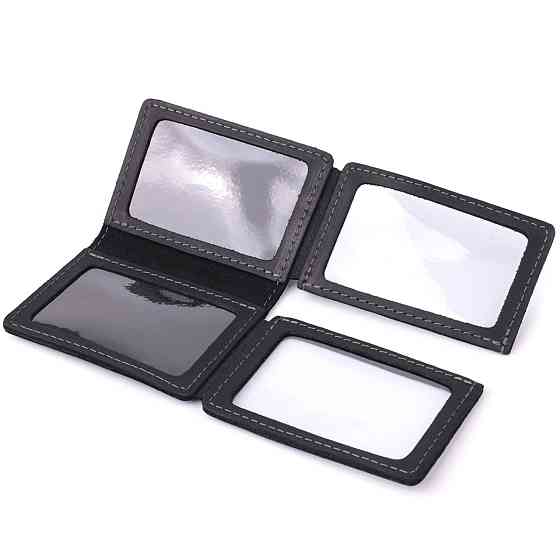 Чудова обкладинка на автодокументи у вінтажній шкірі GRANDE PELLE 22872 Чорний Київ