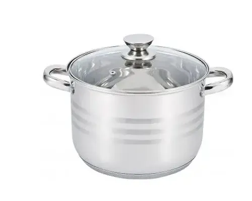 Кастрюля Unique UN-5008 с прозрачной крышкой 7 л Коломия - фото 1