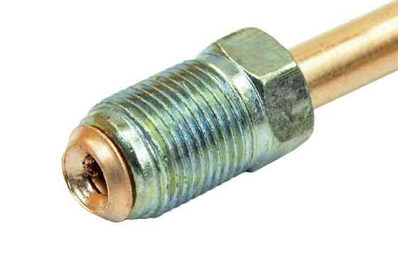 Трубка ГАЗ 53, 3307, 66, УАЗ (д.6) 250 см от передних тормозов к тройнику тормоза (медь) тормозная Мукачево