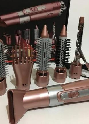 Мультистайлер, фен для сушки и укладки волос 7в1, Набор для укладки волос  Gemei GM-4831 2200 Bт Одесса - изображение 5