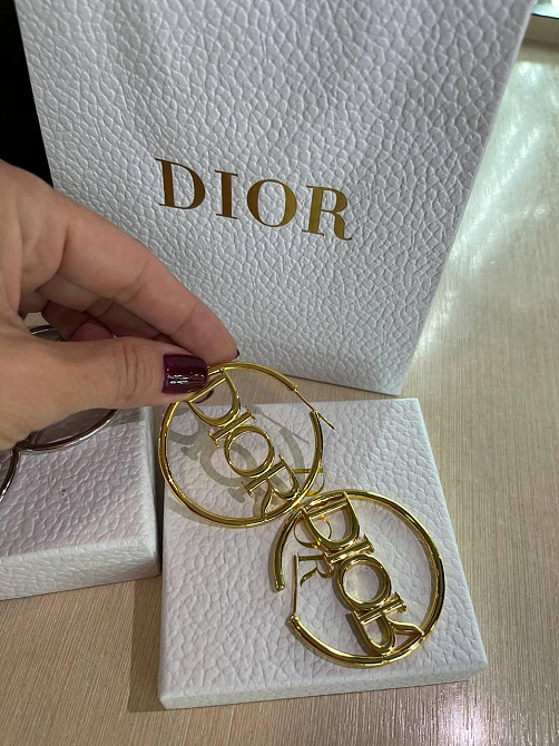 Діор сережки │Dior Одеса - фото 1