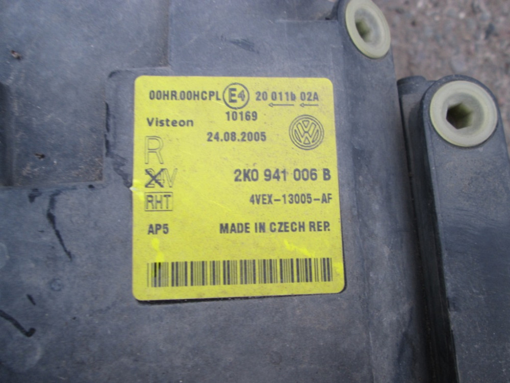 Фара права Volkswagen Caddy 2004-2010 Ковель - изображение 4