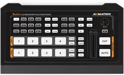 Микшерный пульт AVMATRIX SHARK H4 | Mikser wideo FullHD, 4-kanałowy, 4x HDMI, nagrywanie, streaming USB-C, Ethernet Киев