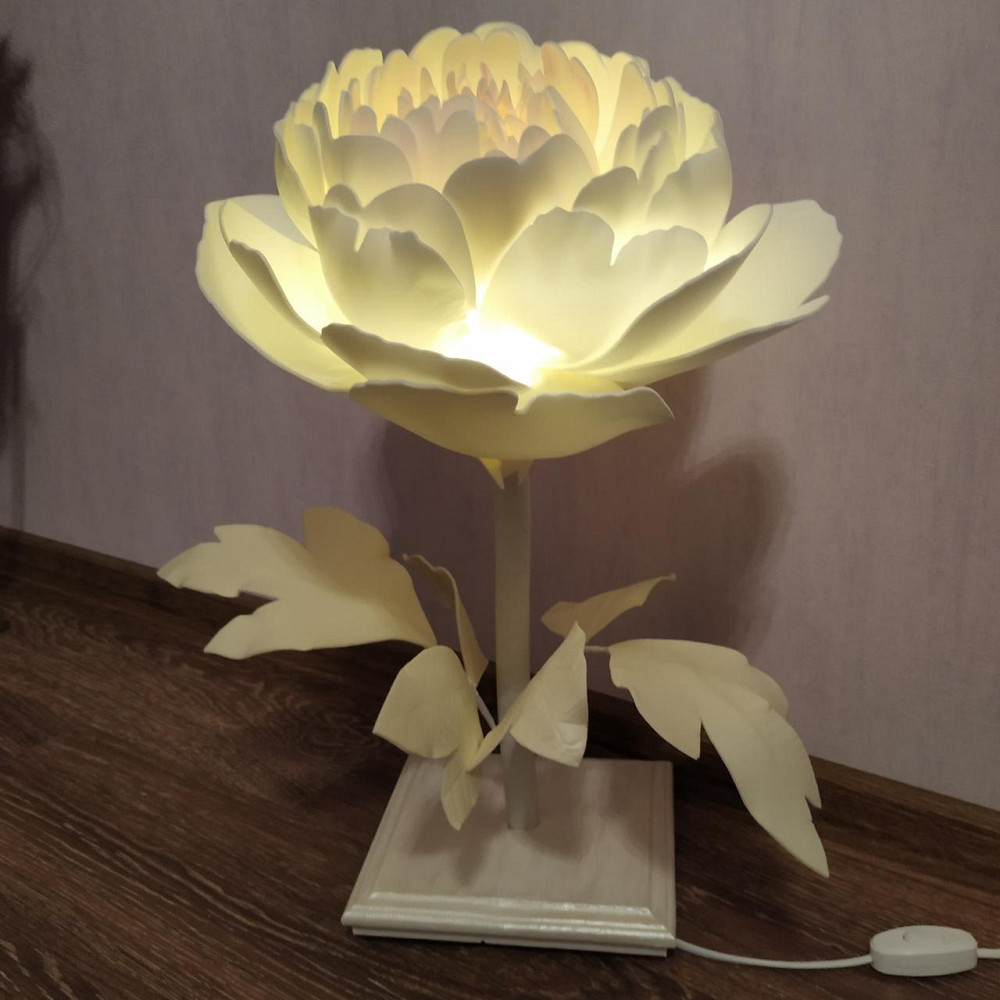 Світильник-нічник "Скандинавський півонія" Дніпро - фото 1