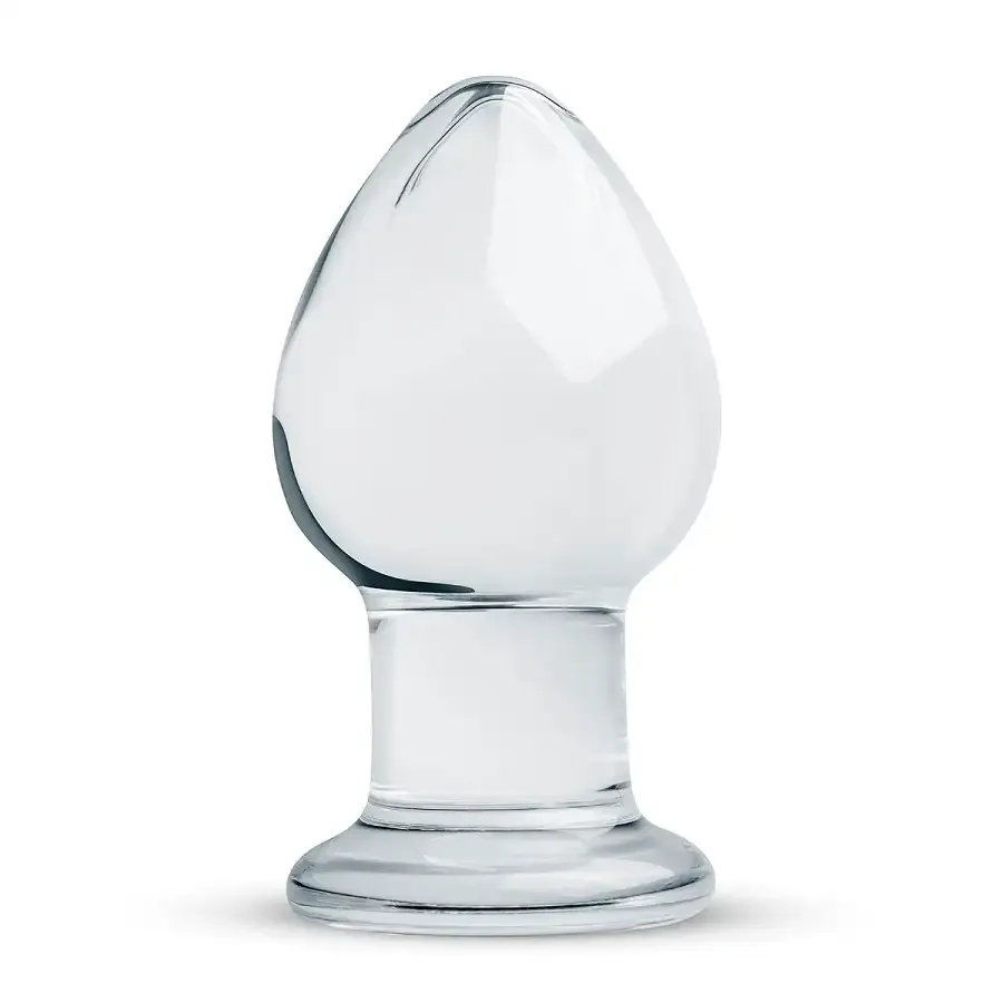 Скляна анальна пробка Gildo Glass Buttplug No. 26 Львів - фото 1