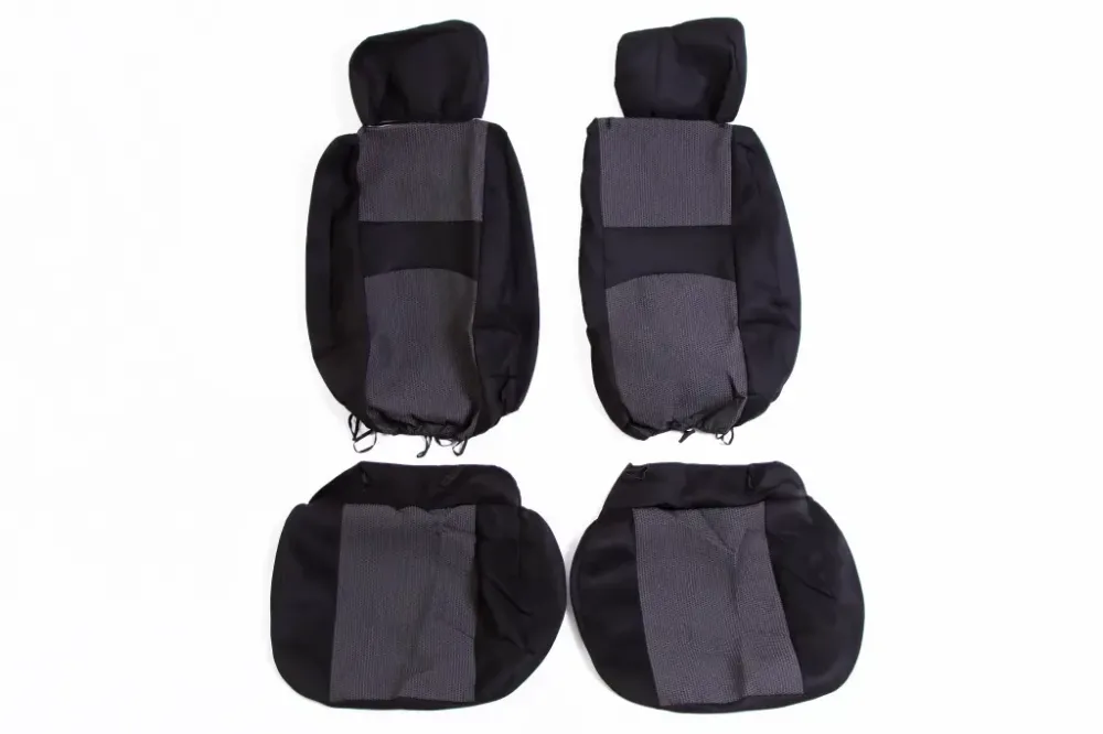 Чехли на сидіннях ГАЗ-3302 Авто-Елегант 1+1 сірі Вінниця - фото 1