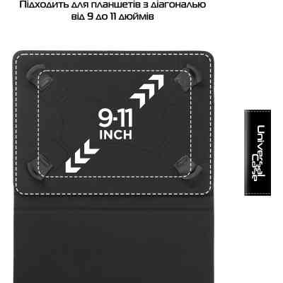 Чехол для планшета Armorstandart Silicone Hooks 10 Black (ARM59078) Винница