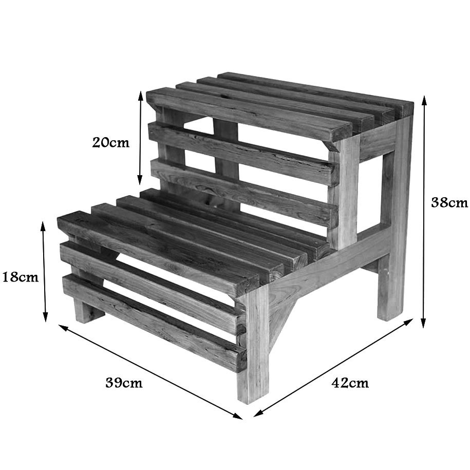 Лавка-сходинка "Трініті" шафран Миколаїв - фото 2