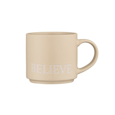 Чашка Ardesto Believe, 420мл, кераміка, жовтий (AR3043Y) Вінниця - фото 2