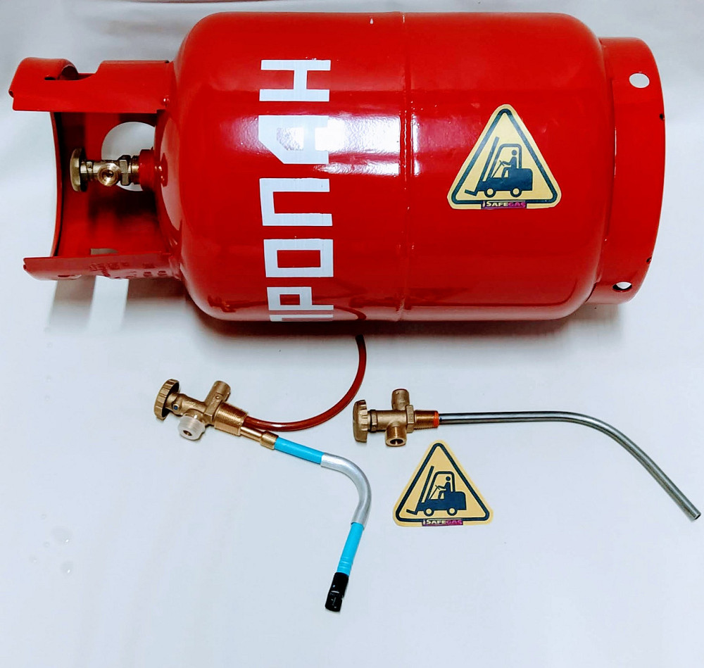 Газовий пропановий балон 27 літрів для авто навантажувачів з запобіжним клапаном CАVAGNA Італія. Київ - фото 2