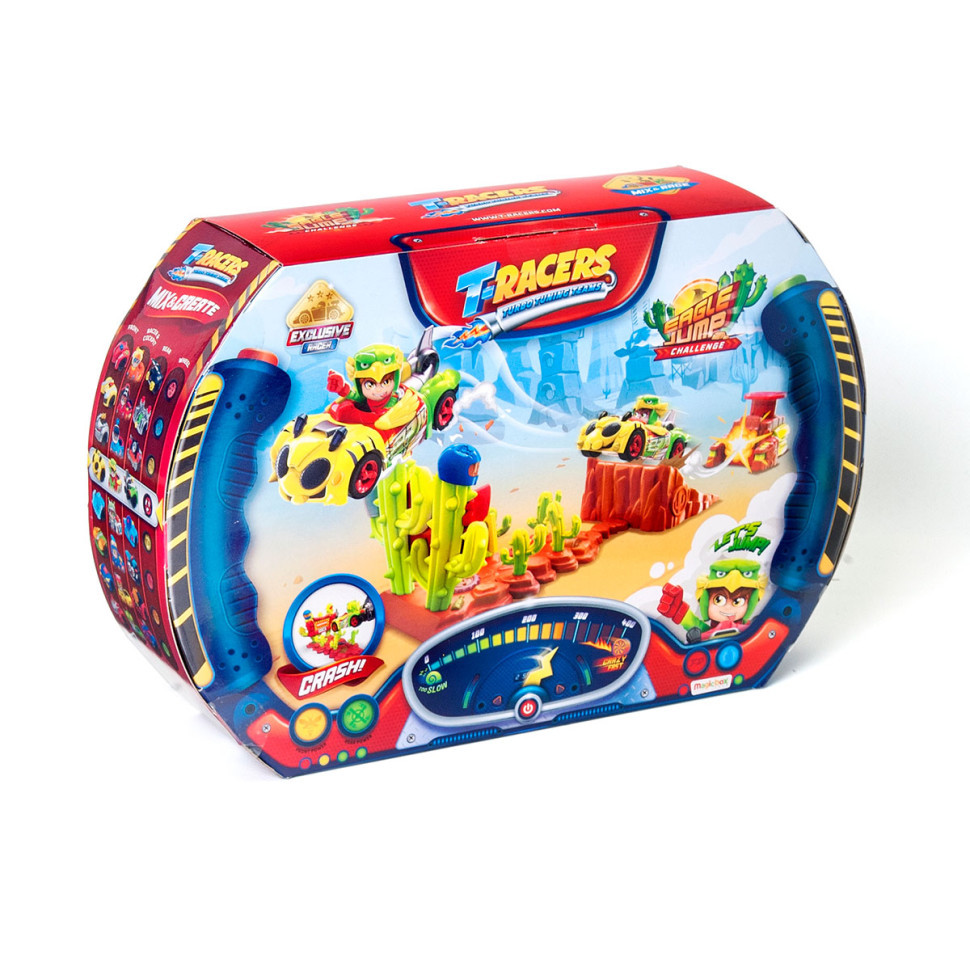 Ігровий набір Стрибок Орла T-Racers PTRSD014IN01 з трампліном Вінниця - фото 1