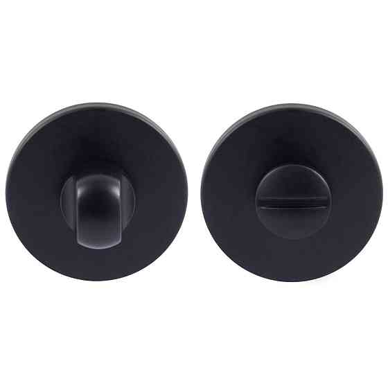 Дверна накладка WC Fimet 208 F NO матовий чорний Київ