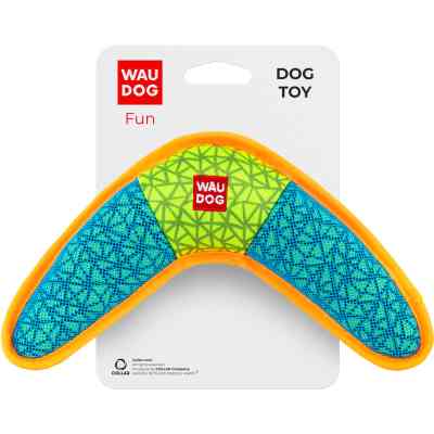 Игрушка для собак WAUDOG Fun Бумеранг 24х14 см голубая (62072) Винница
